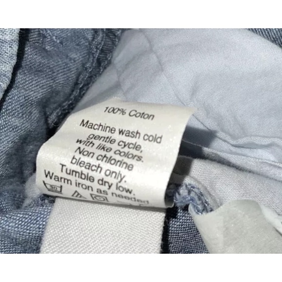 Madewell Chambray Romper, XS - Picture 3 of 6